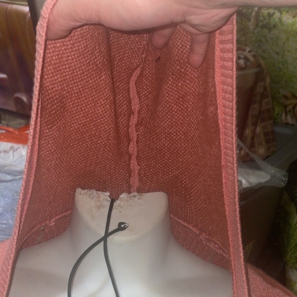 Emma & Elsa pink girls hooded cardigan with heart ❤️ pattern size 10/12(M) - Picture 6 of 9